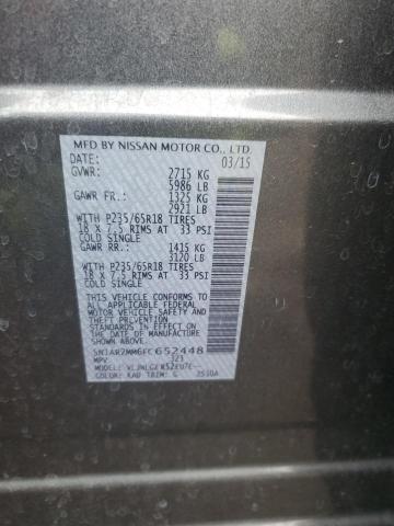 2015 NISSAN PATHFINDER - 5N1AR2MM6FC652448