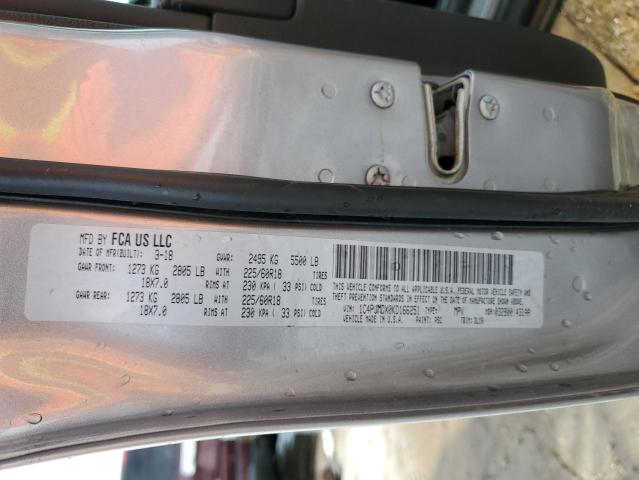 1C4PJMDX0KD166251 Jeep Cherokee Limited