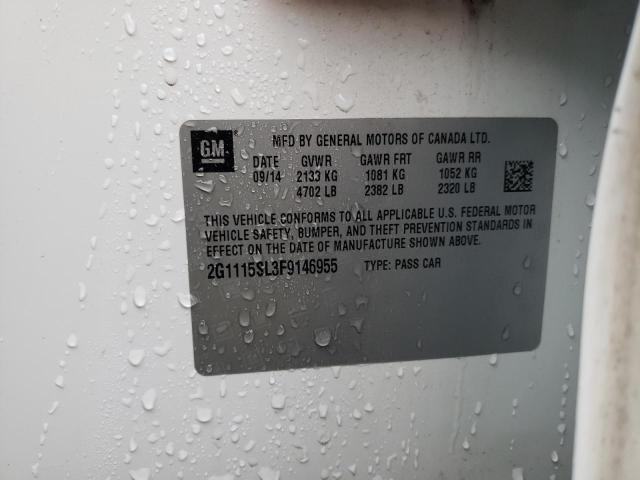 2015 CHEVROLET IMPALA LT - 2G1115SL3F9146955