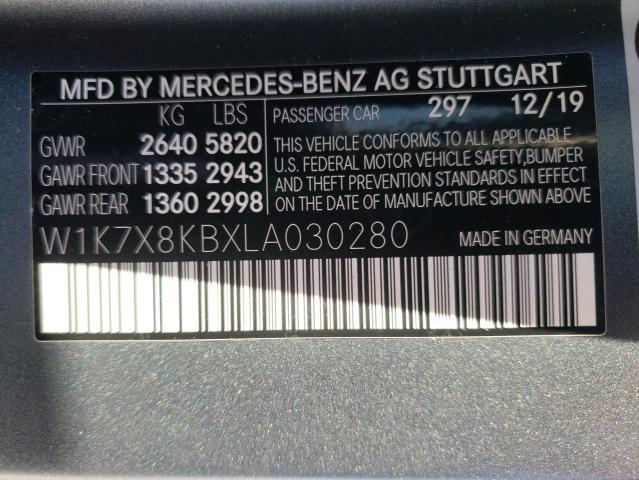 2020 MERCEDES-BENZ AMG GT 63 - W1K7X8KBXLA030280