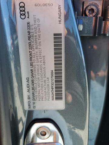 2016 AUDI A3 PRESTIG - WAUH7HFF3G1079884
