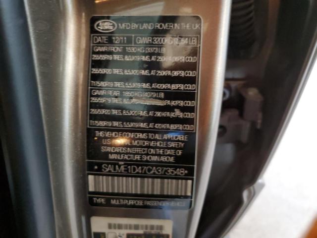 SALME1D47CA373548 Land Rover RANGEROVER