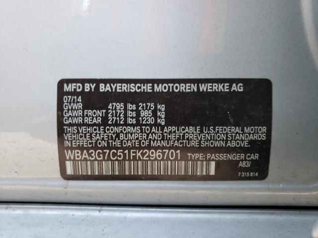 2015 BMW 328 XI - WBA3G7C51FK296701