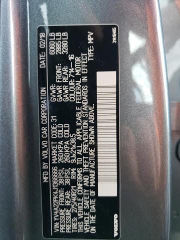 YV4A22PK4J1366666 Volvo XC90 T6