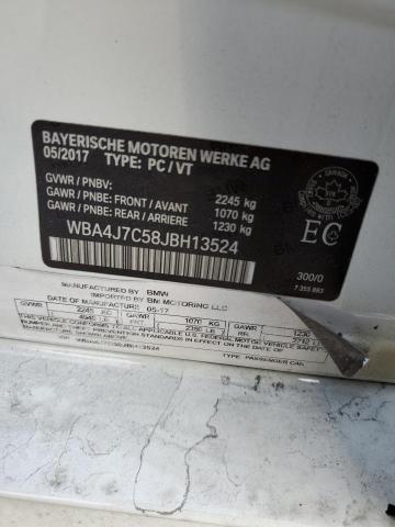 2018 BMW 440XI GRAN - WBA4J7C58JBH13524