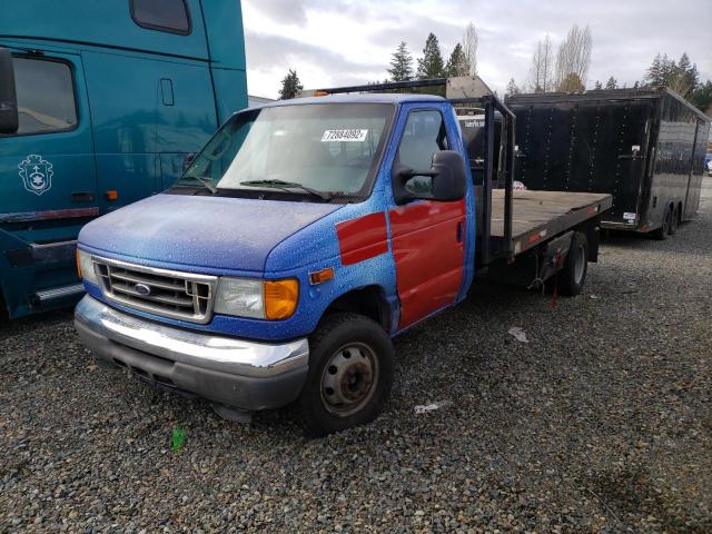 Salvage cars for sale from Copart Graham, WA: 2007 Ford Econoline E450 Super Duty Cutaway Van