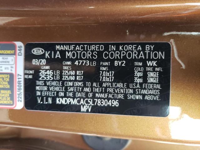 KNDPMCAC5L7830496 KIA Sportage Lx