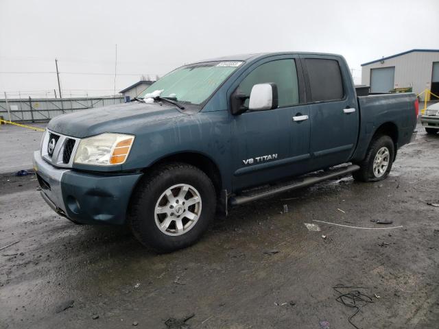 Salvage cars for sale from Copart Airway Heights, WA: 2006 Nissan Titan XE