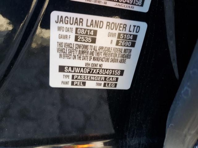 SAJWA0F7XF8U49158 Jaguar XF