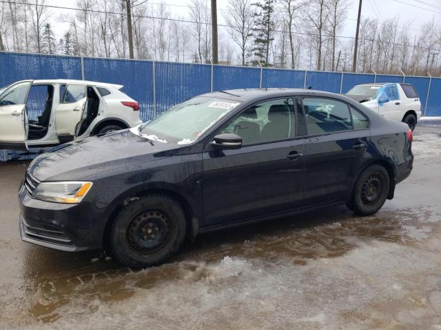 Salvage cars for sale from Copart Atlantic Canada Auction, NB: 2015 Volkswagen Jetta Base