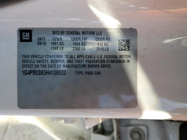 2017 BUICK VERANO SPO 1G4PR5SK5H4108632