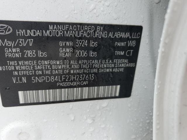2018 HYUNDAI ELANTRA SE - 5NPD84LF2JH237613