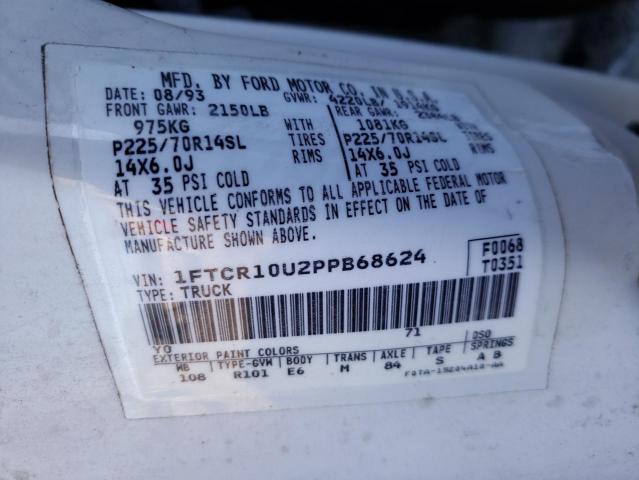 1993 FORD RANGER #3301675631