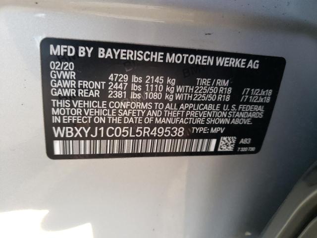 WBXYJ1C05L5R49538 BMW X2 Xdrive28i