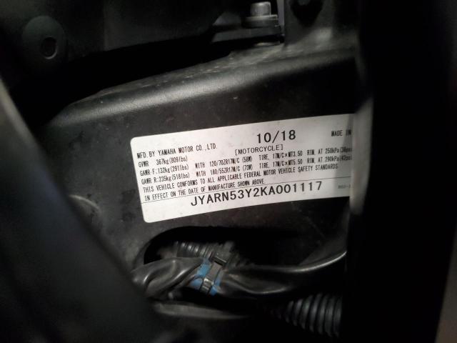 2019 YAMAHA MT09 C JYARN53Y2KA001117