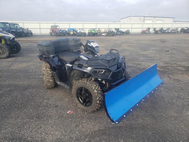 Salvage cars for sale from Copart Mcfarland, WI: 2022 Polaris Sportsman 570 Ride Command Limited Edition