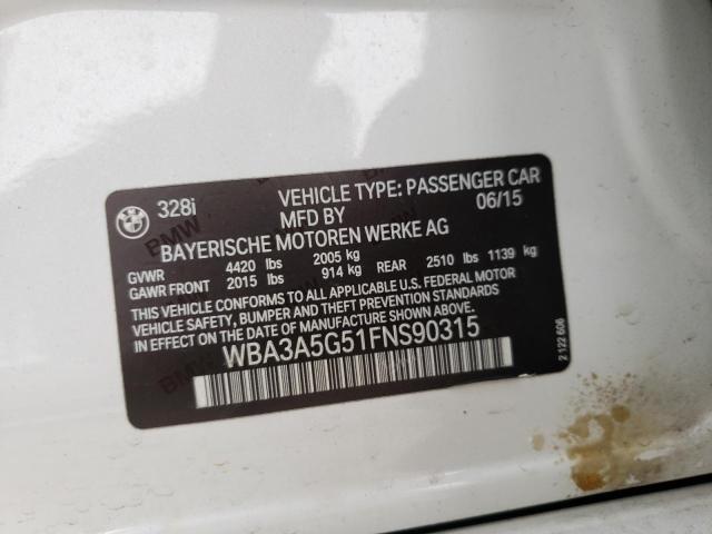 2015 BMW 328 I - WBA3A5G51FNS90315