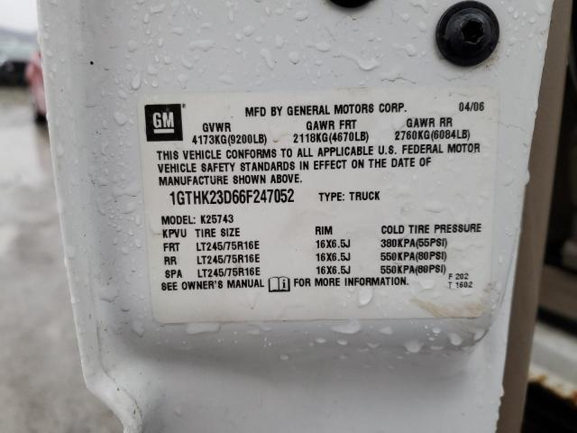 1GTHK23D66F247052 GMC Sierra K2500 Heavy Duty
