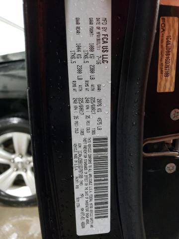2016 JEEP COMPASS SP 1C4NJDBB1GD797189