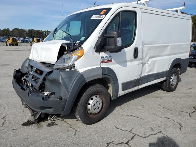 Salvage cars for sale from Copart Dunn, NC: 2017 Dodge RAM Promaster 1500 1500 Standard