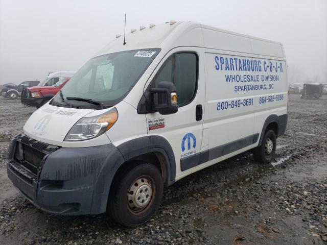 Salvage cars for sale from Copart Spartanburg, SC: 2014 Dodge RAM Promaster 2500 2500 High