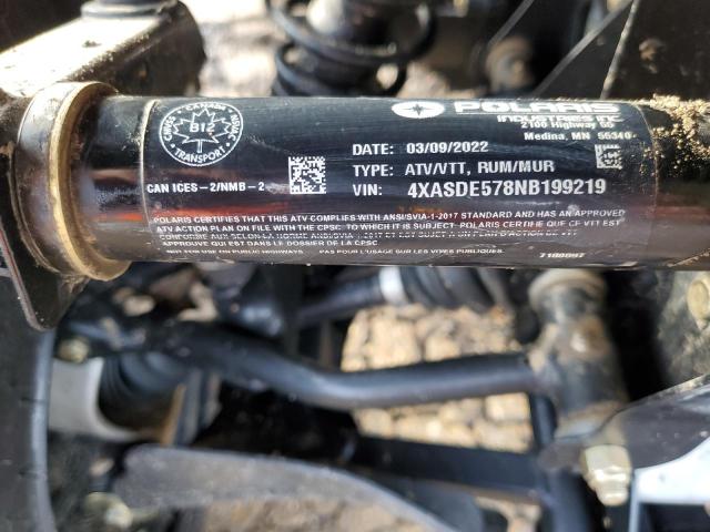 2022 POLARIS SPORTSMAN - 4XASDE578NB199219