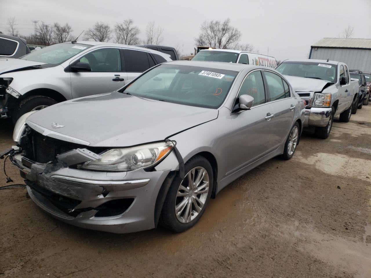 2012 HYUNDAI GENESIS 3.8L - KMHGC4***********