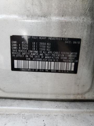 4S3BNBL63F3061615 Subaru Legacy