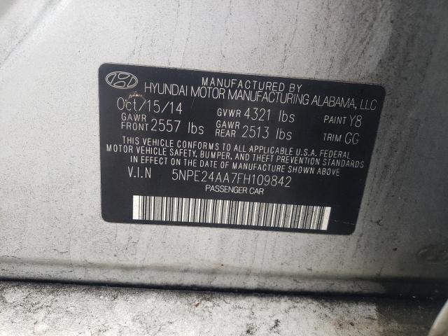 2015 HYUNDAI SONATA ECO - 5NPE24AA7FH109842