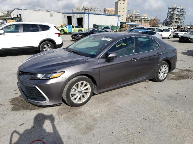 Salvage cars for sale from Copart New Orleans, LA: 2021 Toyota Camry LE