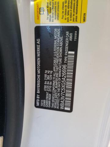 WBA3V7C5XG5A26696 BMW 4 Series