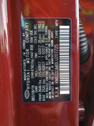 2020 HYUNDAI TUCSON SE - KM8J2CA40LU207725