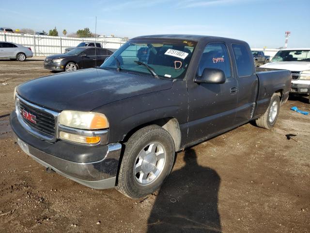 Salvage cars for sale from Copart Bakersfield, CA: 1999 GMC New Sierra