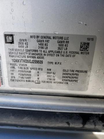 1GKKVTKD5GJ209609 GMC Acadia Denali
