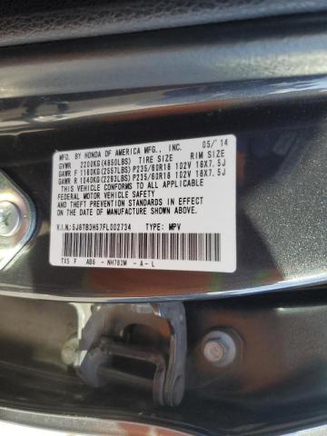 2015 ACURA RDX TECHNO - 5J8TB3H57FL002734