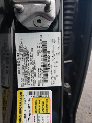 2017 LINCOLN MKZ BLACK 3LN6L5GC8HR624618
