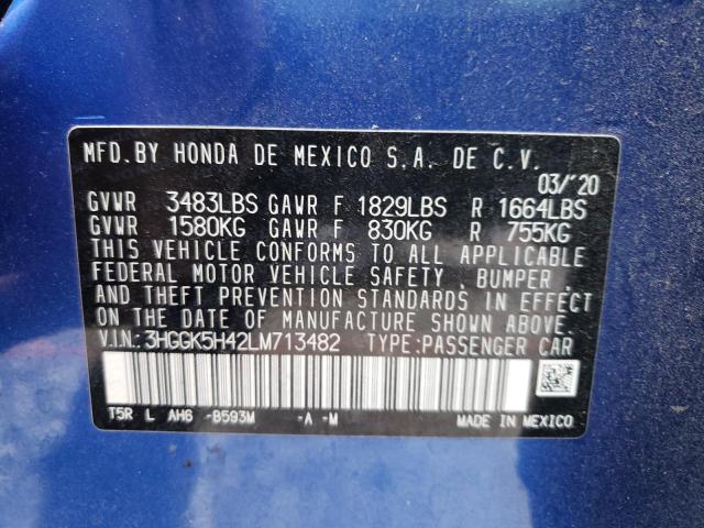 2020 HONDA FIT LX - 3HGGK5H42LM713482