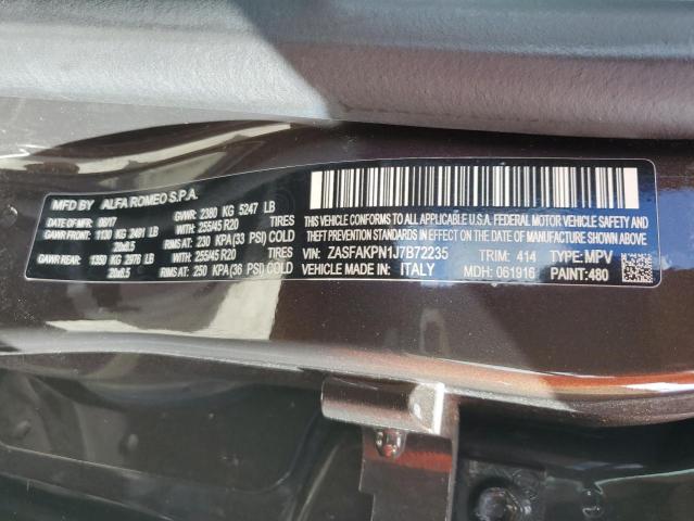 2018 ALFA ROMEO STELVIO SP ZASFAKPN1J7B72235