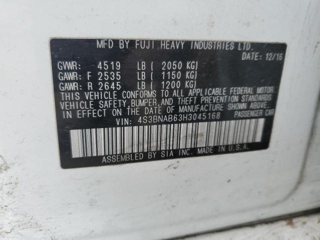 4S3BNAB63H3045168 Subaru Legacy 2.5i