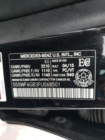 2015 MERCEDES-BENZ C 400 4MAT 55SWF6GB3FU068501