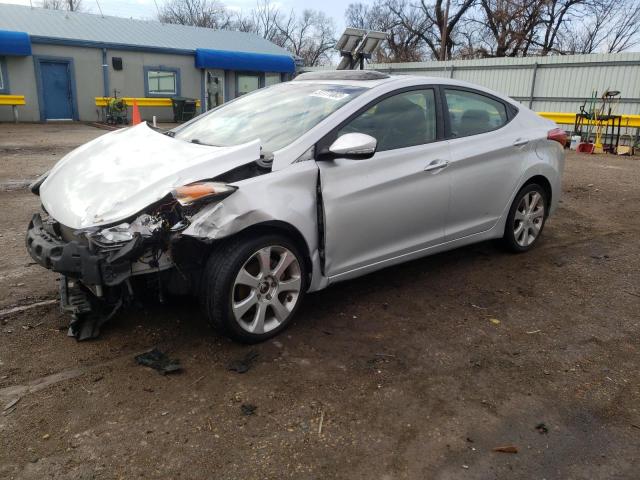 Salvage cars for sale from Copart Wichita, KS: 2012 Hyundai Elantra GL