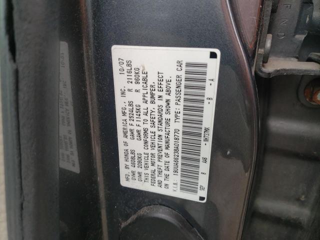 19UUA66238A018770 Acura TL