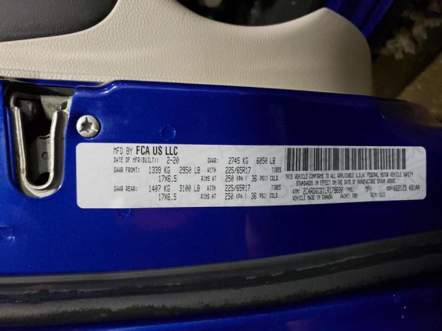 2020 DODGE GRAND CARA - 2C4RDGCG1LR179690