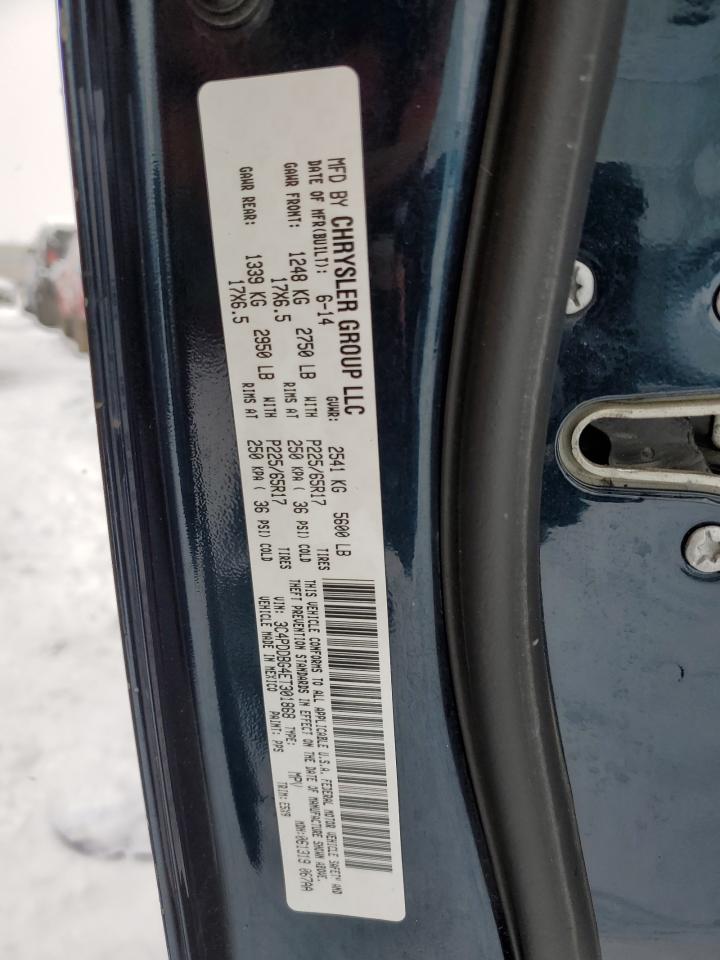 2014 Dodge Journey Sxt VIN: 3C4PDDBG4ET301868 Lot: 80799925