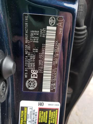 2018 TOYOTA COROLLA L 2T1BURHE3JC968232