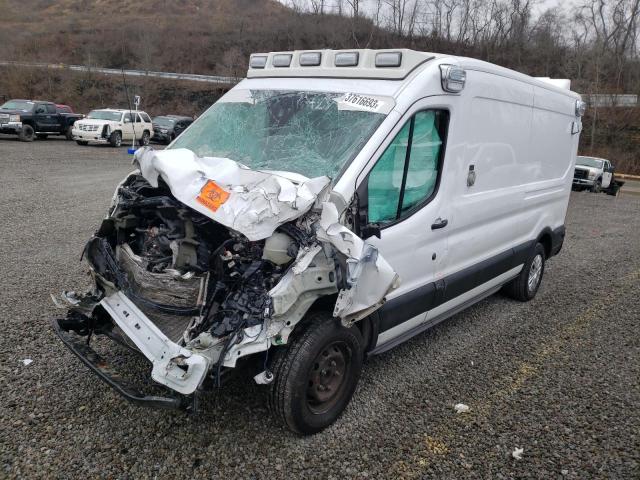 Salvage cars for sale from Copart West Mifflin, PA: 2019 Ford Transit T