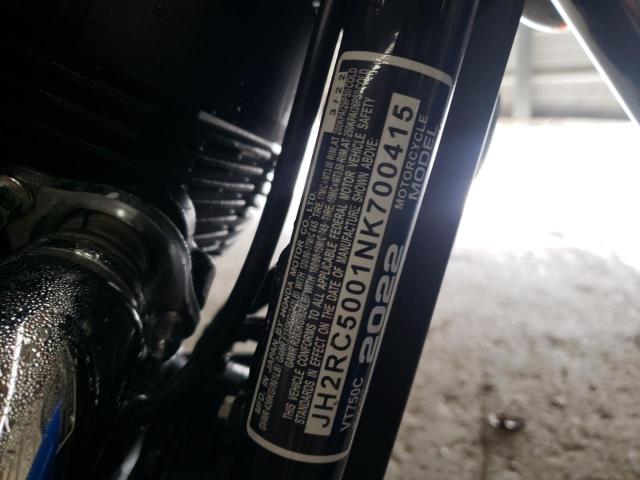 2022 HONDA VT750 C JH2RC5001NK700415