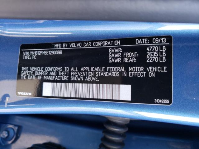 YV1612FH5E1290098 Volvo S60