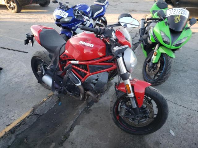 Buy Salvage Motorcycles For Sale now at auction: 2020 Ducati Monster 79