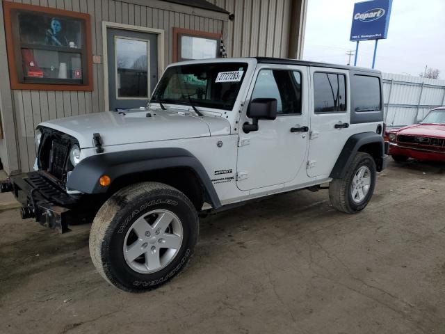 2018 JEEP WRANGLER UNLIMITED SPORT for Sale | IN - FORT WAYNE | Mon. Apr  03, 2023 - Used & Repairable Salvage Cars - Copart USA